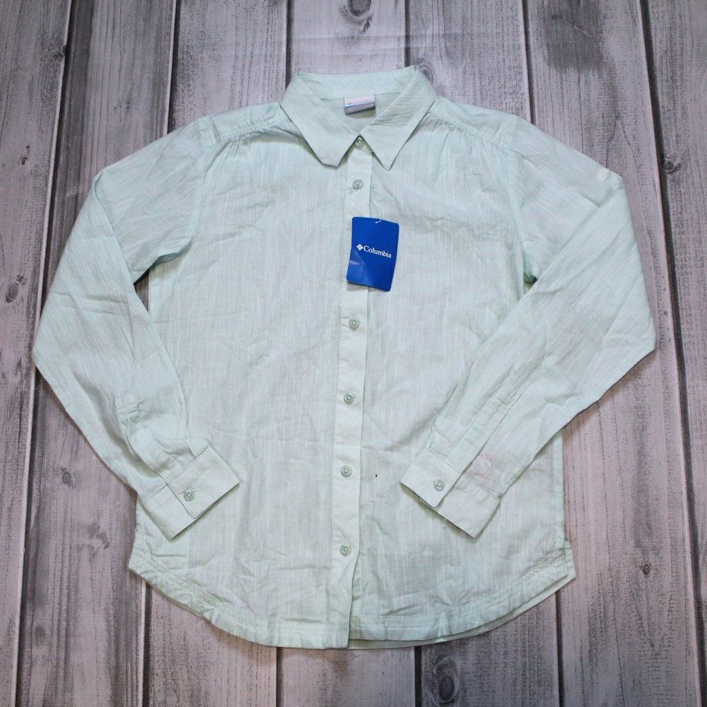 NEW Columbia Camp Henry III Long-Sleeve Cotton Shirt - Women's